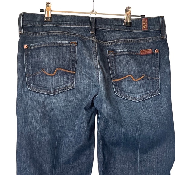 7 FOR ALL MANKIND, denim jeans, women’s size 30, great condition - Picture 3 of 8